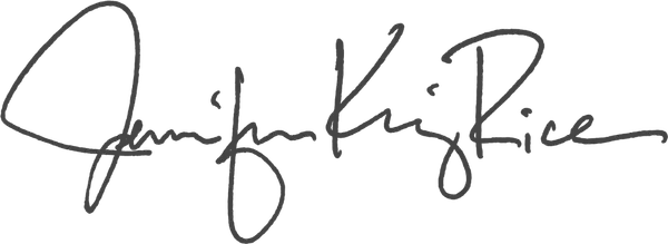Signature of Jennifer King Rice